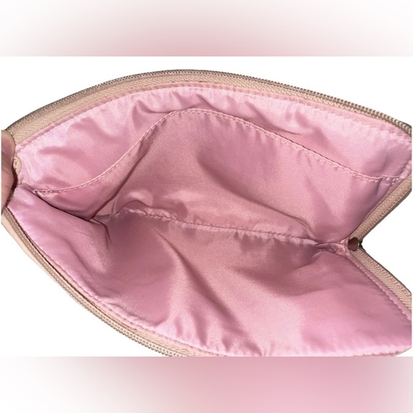 Coach Legacy Weekend Signature Nylon Sleeve Case Pouch Khaki Pink Accent - Picture 6 of 8